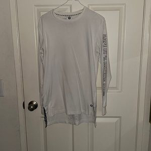 Long sleeve Bathing Ape white shirt